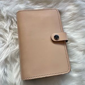 Filofax Original Personal Size Agenda in Nude
